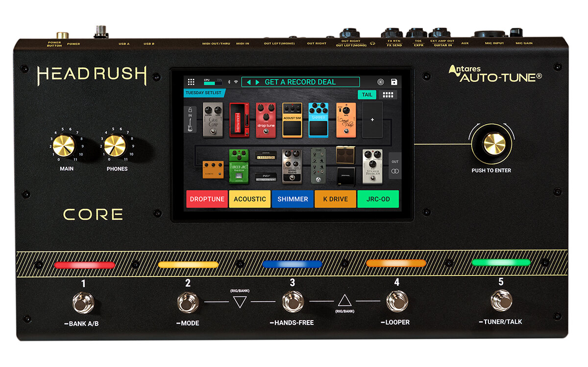HeadRush CORE Powerful Guitar FX, Amp Modeler and Vocal Processor : photo 1