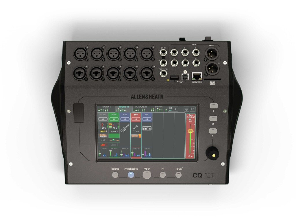Allen & Heath CQ-12T - Table de mixage numérique : miniature 1