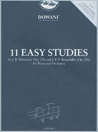 11 Easy Studies for Piano and Orchestra from J. B. Duvernoy (Op. 276) and J. F. F. Burgmüller (Op. 100) Klavier Buch + CD 3 Tempi Play Along Klassik International : photo 1