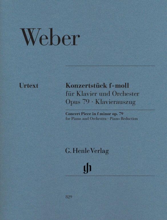 Konzerstuck Fur Klavier Un Orchester F-Moll Op 79 Carl Maria von Weber 2 Pianos Buch Henle Urtext Editions : photo 1