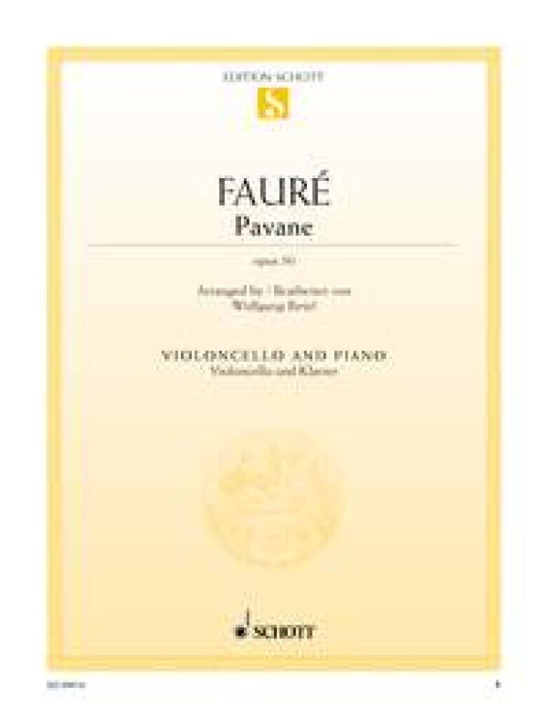 PAVANE OP. 50 Gabriel Fauré : photo 1