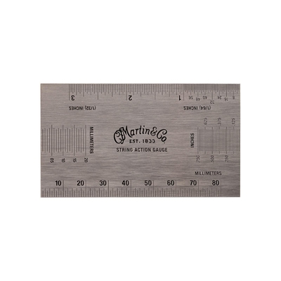 Martin & Co C.F. Martin String Action Gauge metal tool CFM Logo