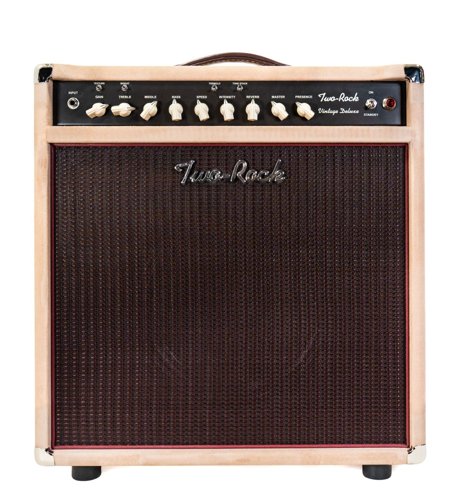 Two-Rock Vintage Deluxe, 35 watt combo, brown chassis, dogwood suede, oxblood cloth, TR12 speaker : photo 1