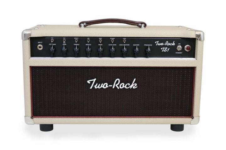 Two-Rock TS1 100/50 Watt Silver Anodize, Blond Tolex, Oxblood Cloth, Maroon Pipping, Head