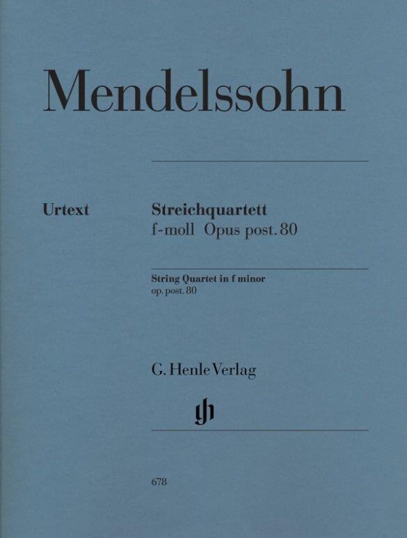 Streichquartett F Minor opus post. 80 op 80 : photo 1