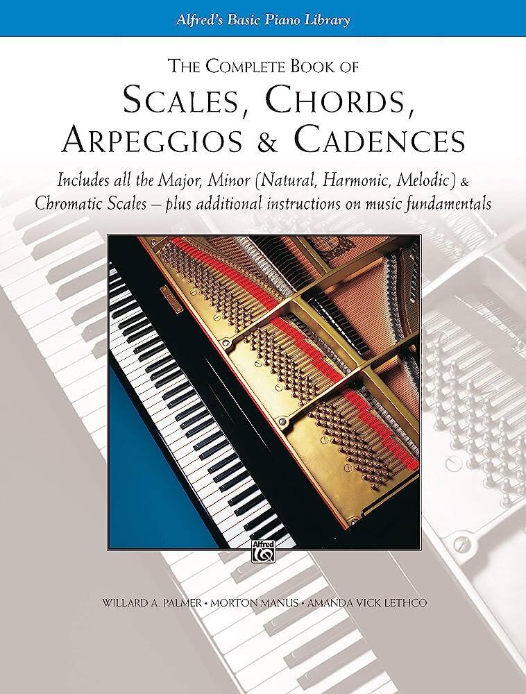 Alfred Publishing The Complete Book of Scales, Chords, Arpeggios and Cadences : miniature 1