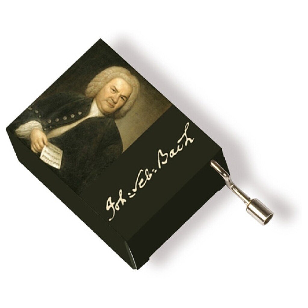 Vienna World Bach music box black : photo 1