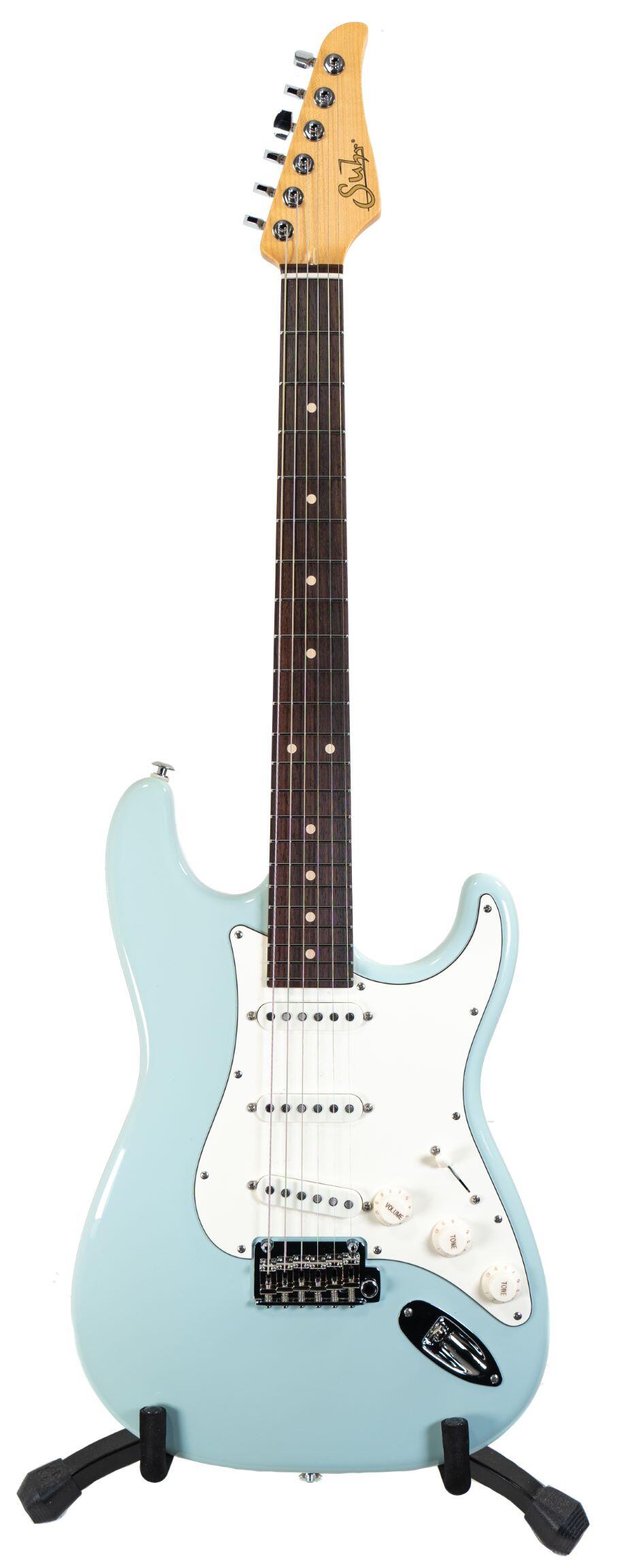Suhr Guitars Classic S Sonic Blue Indian rosewood Fingerboard SSS SSCII