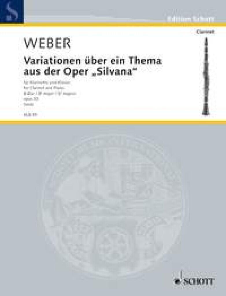 Variations on a Theme from the Opera Silvana Original edition based on the Weber Complete Edition : photo 1