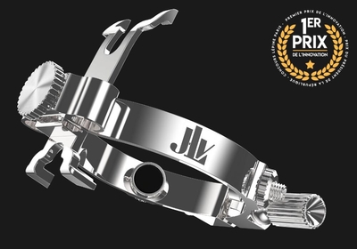 JLV Sound Silver Plated Baritone Ligature