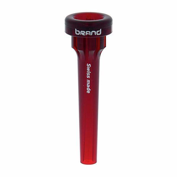Brand Mouthpieces Brand embouchure 3C pour trompette avec TurboBlow rouge