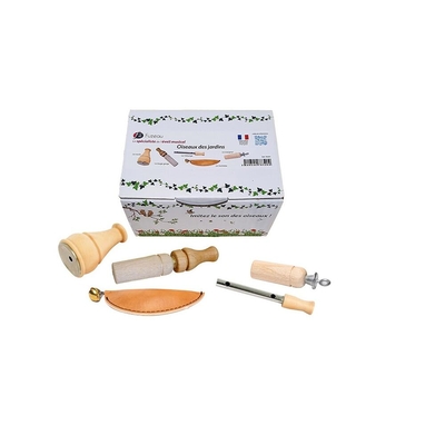 Fuzeau COFFRET 5 APPEAUX - OISEAUX DES JARDINS