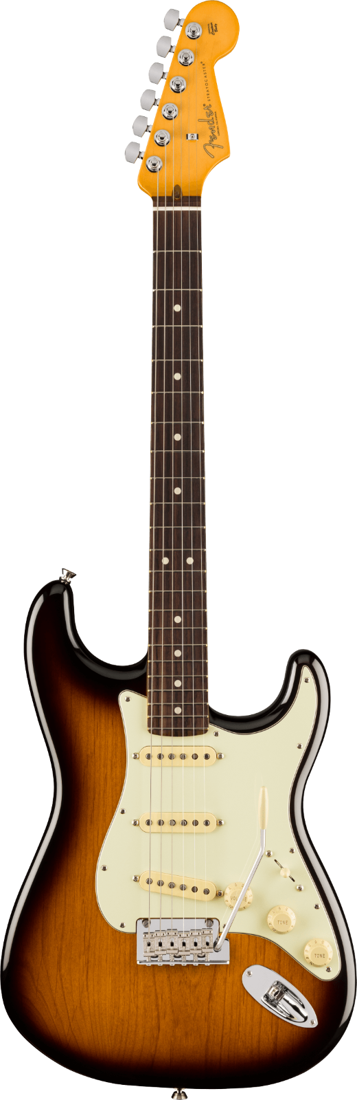 Fender 70th Anniversary, American Professional II Stratocaster, Palisandergriffbrett, 2-Color Sunburst : photo 1