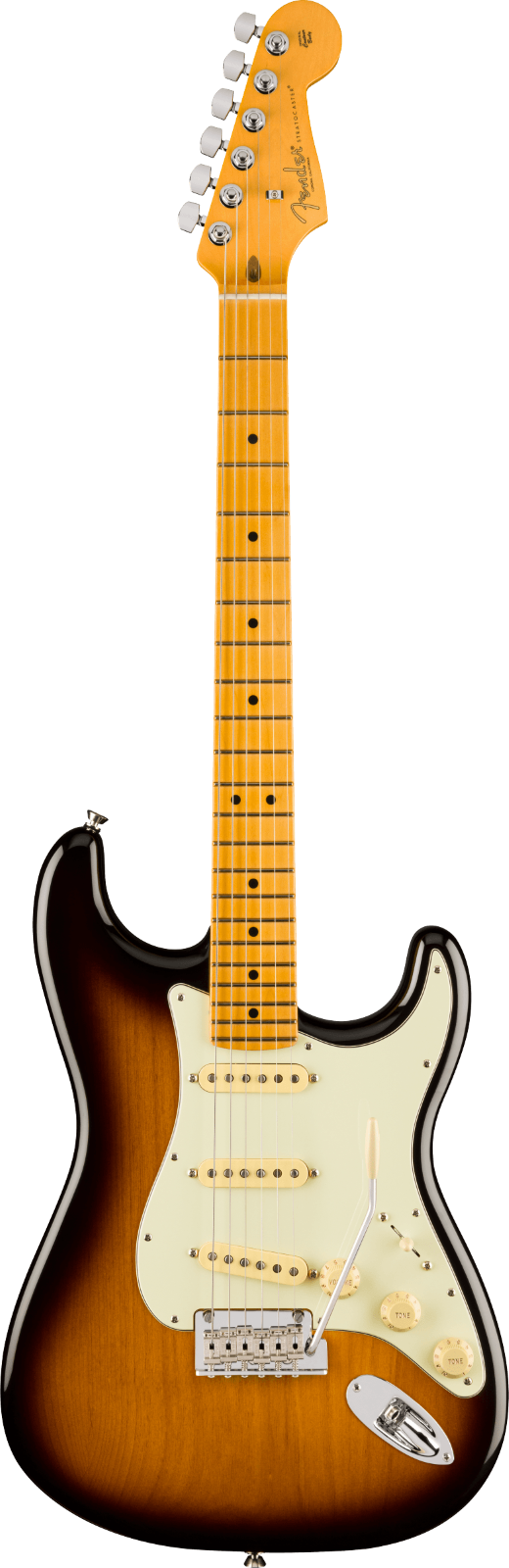 Fender 70th Anniversary, American Professional II Stratocaster, Maple Fingerboard, 2-Color Sunburst : photo 1
