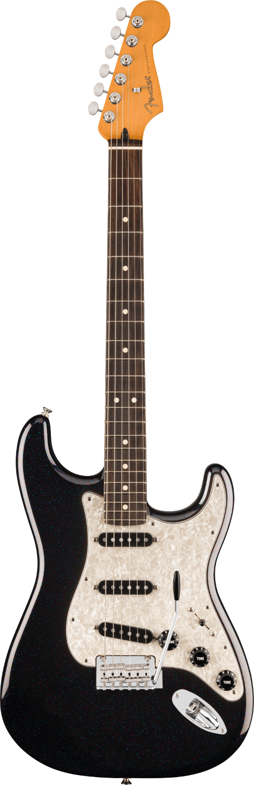 Fender 70th Anniversary Player Stratocaster, Palisandergriffbrett, Nebula Black : photo 1