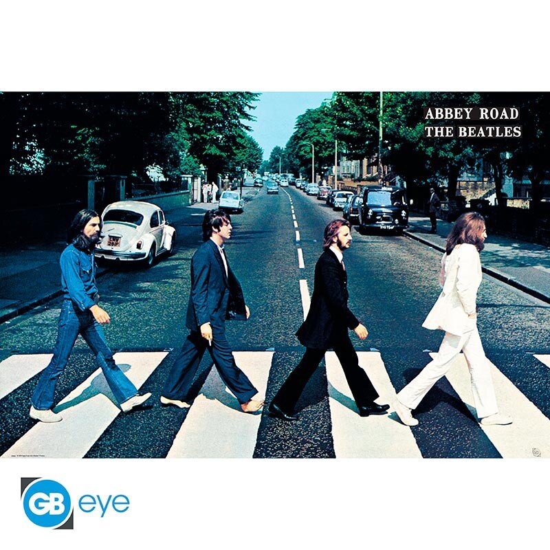 THE BEATLES - Poster Maxi 91,5x61 - Abbey Road - AbyStyle : miniature 1