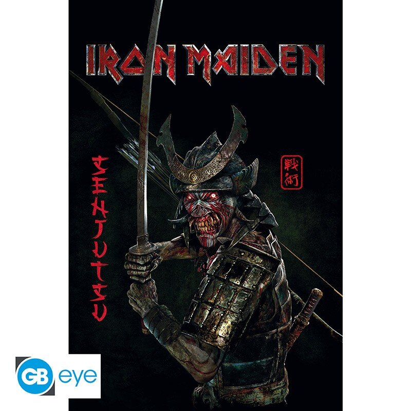 GB eye Poster IRON MAIDEN - 91.5x61 - Senjutsu : photo 1