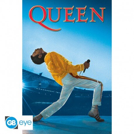 QUEEN - Poster Maxi 91,5x61 - Wembley - AbyStyle : miniature 1