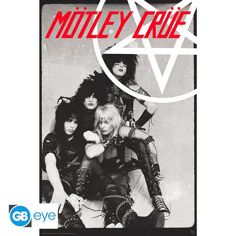 GB eye Poster MOTLEY CRUE - 91,5x61 - Pentacle : photo 1