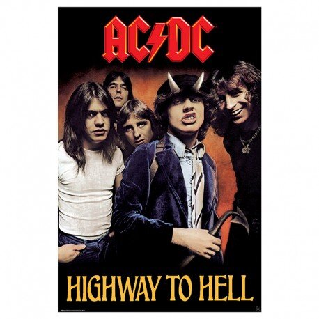 GB eye Poster AC/DC - 91,5x61 - Highway to HellTirage : photo 1