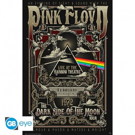GB eye Poster PINK FLOYD - 91,5x61 - Rainbow Theatre : photo 1