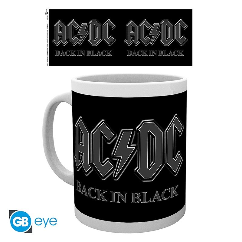 GB eye Mug AC/DC - 320 ml - Back In Black : photo 1
