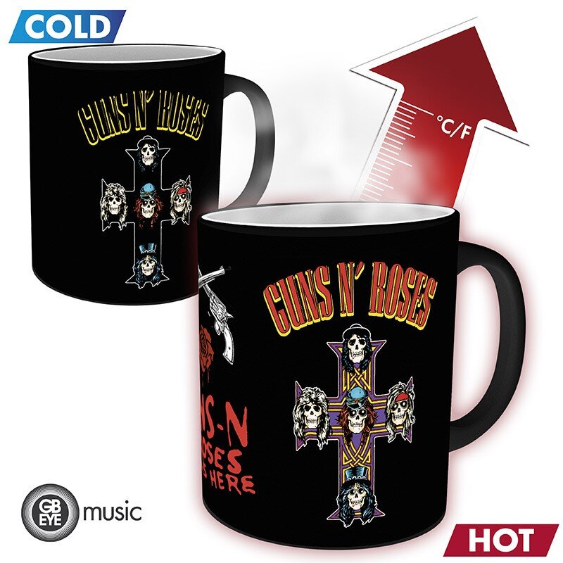 GB eye Mug Guns N Roses - Heat Change - 320 ml - Cross : photo 1