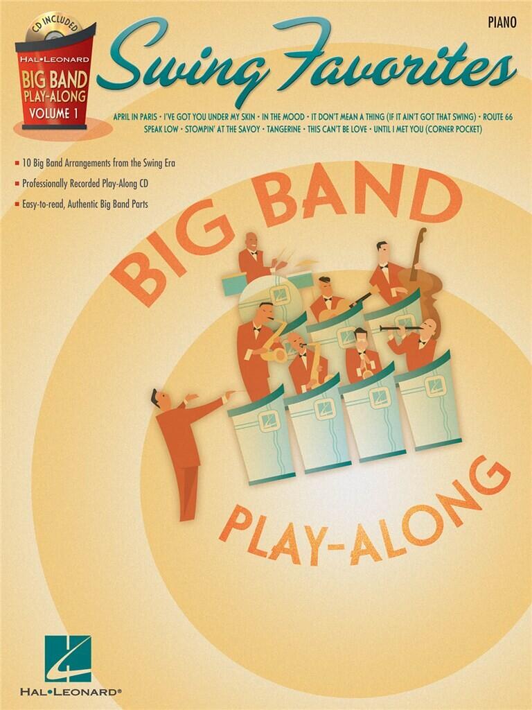 Swing Favorites  Piano Big Band Play-Along Volume 1 : photo 1