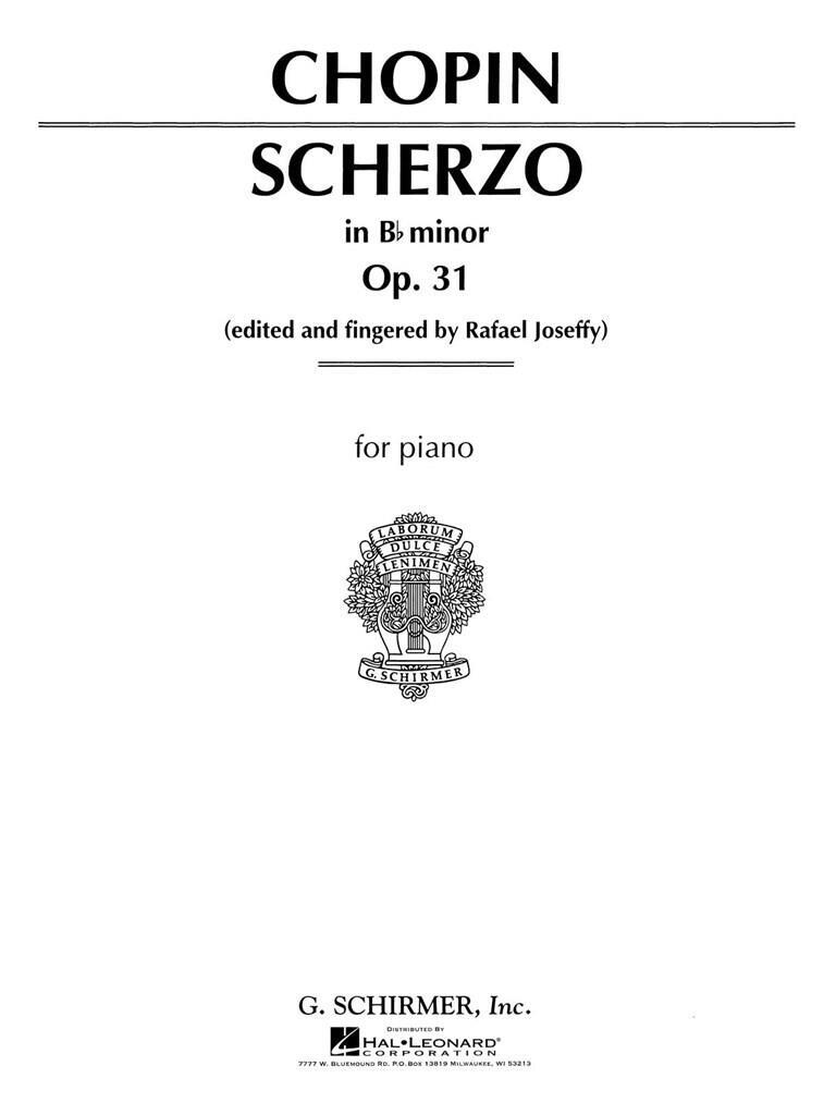 Scherzo, Op. 31 in Bb Minor : photo 1
