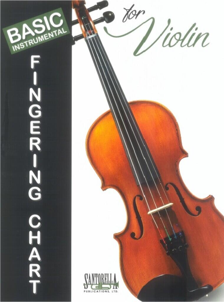 Santorella Basic Fingering Chart Violin Doigtés Violon : miniature 1