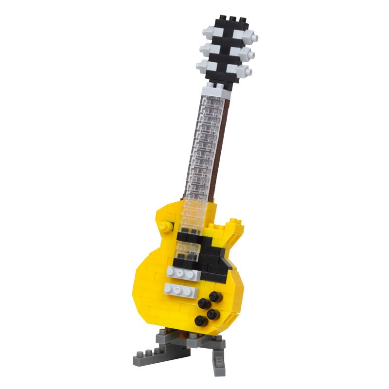 Marbel Ltd Nanoblock: Electric Guitar Yellow Toy 150 piece building set : photo 1