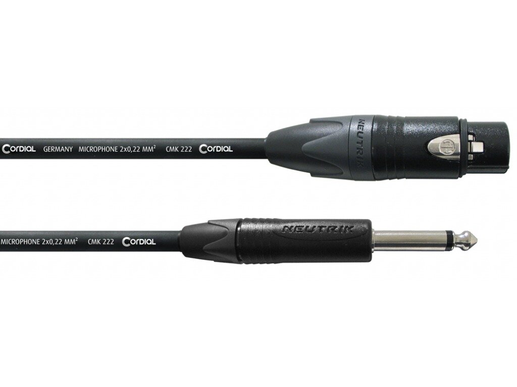 Cordial CPM 10 FP câble microphone, 10m, asym. : photo 1