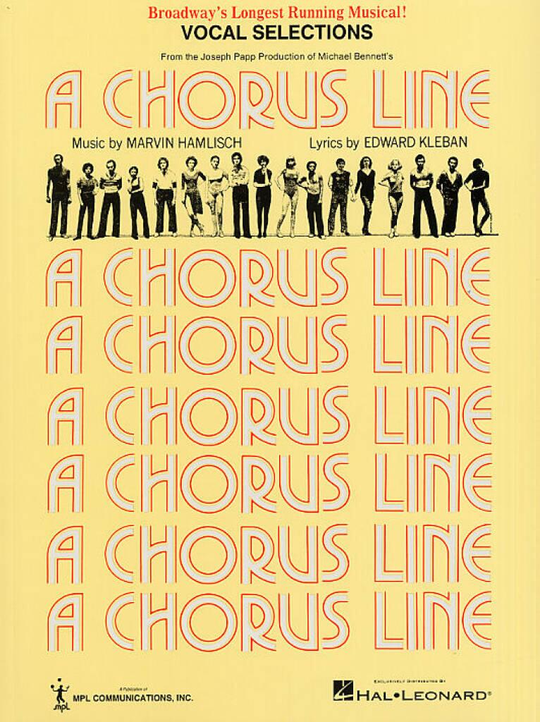 Music Sales Marvin Hamlisch: A Chorus Line - Vocal Selections : miniature 1