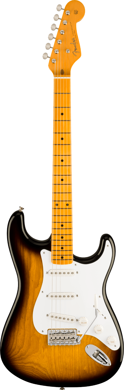 Fender 70th Anniversary American Vintage II 1954 Stratocaster, Ahorngriffbrett, 2-Color Sunburst : photo 1