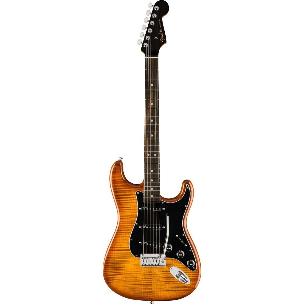 Fender Limited Edition American Ultra Stratocaster, EbonyFingerboard, Tiger Eye : photo 1