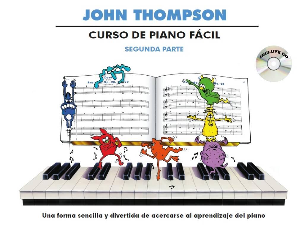Willis Music Thompson Curso De Piano Facil  Segunda Parte     Piano + Audio : photo 1