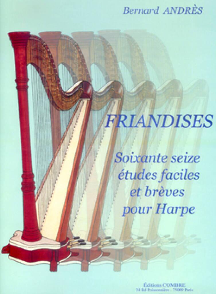 Friandises - Soixante-seize études faciles et brêves pour Harpe : photo 1