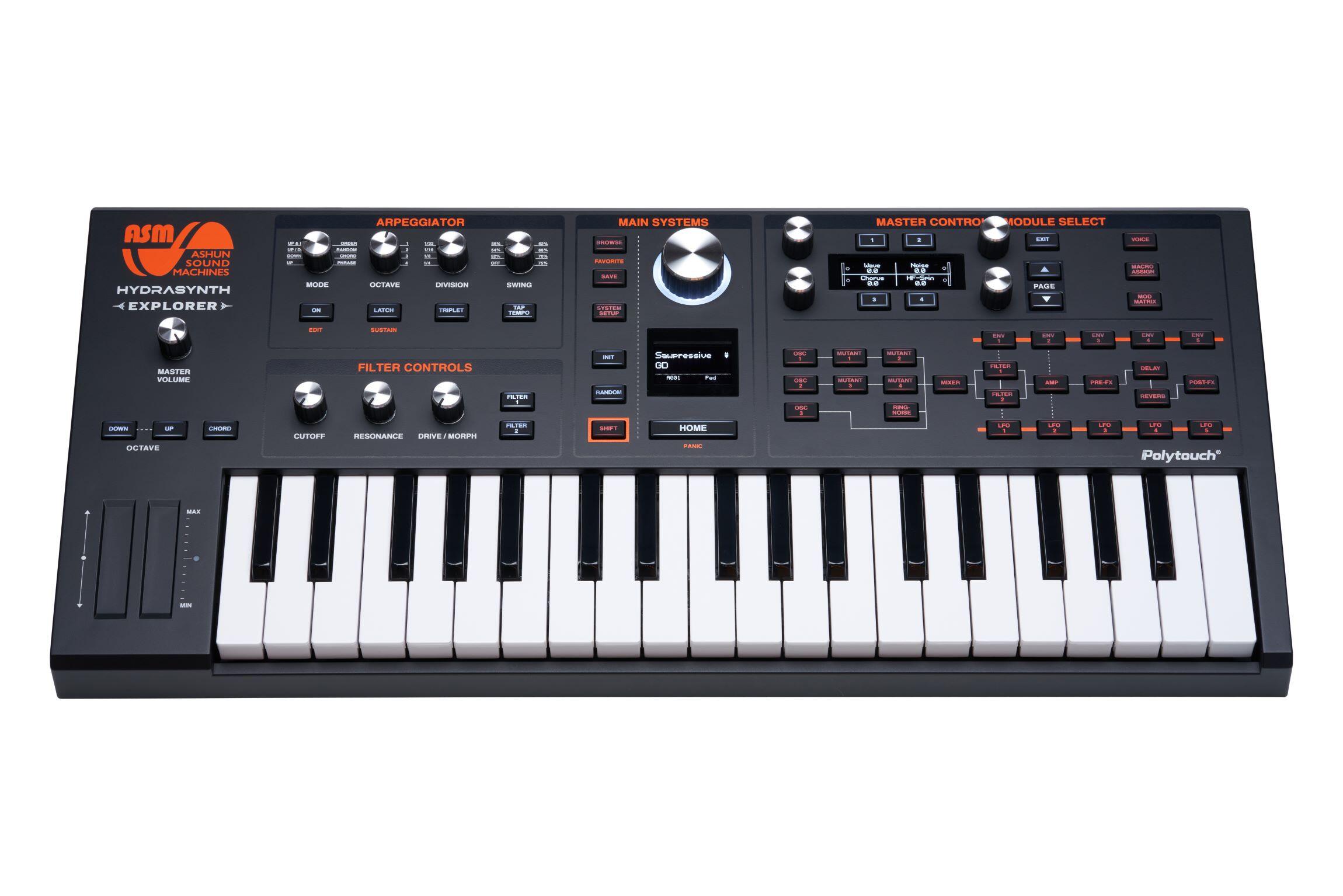 Ashun Sound Machines ASM Hydrasynth Explorer