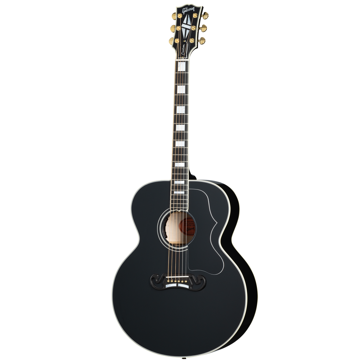 Gibson Custom Shop SJ 200 Custom - Ebony : photo 1