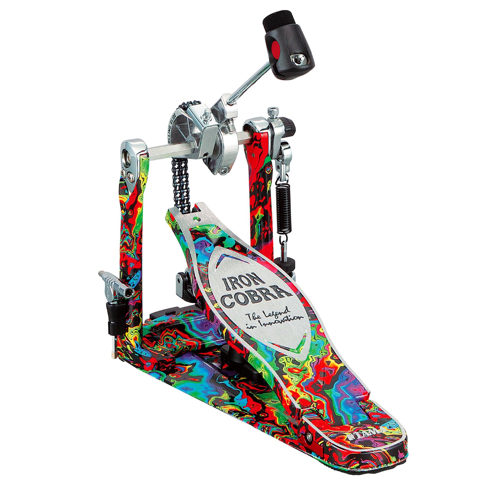 Tama Limited Edition 50th Double Bass Drum Pedal - Iron Cobra 900 Rolling Glide - (HP900RMPR) : photo 1