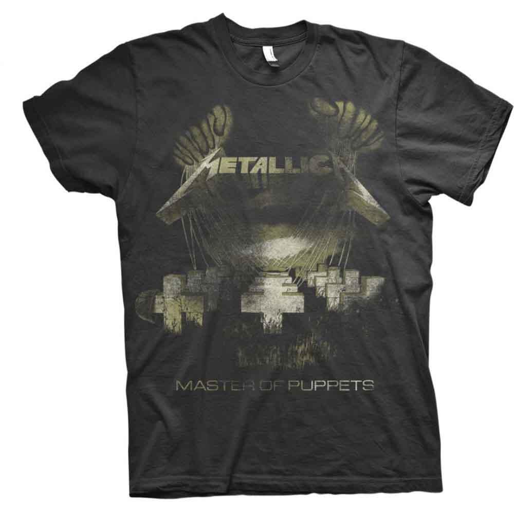 T-Shirt Metallica Master of Puppets Distressed Unisex Taille S – Image 2
