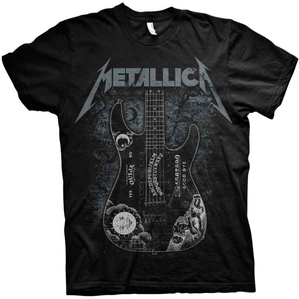 Rockoff T-Shirt Metallica Hammett Ouija Guitar Unisex Size S : photo 1