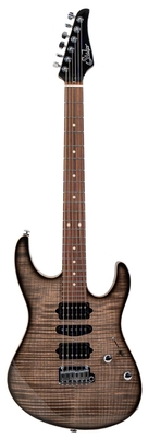Suhr Guitars Modern Plus Pau Ferro Fingerboard Trans Charcoal Burst