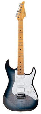 Suhr Guitars Standard Plus Roasted Maple Faded Trans Whale Blue