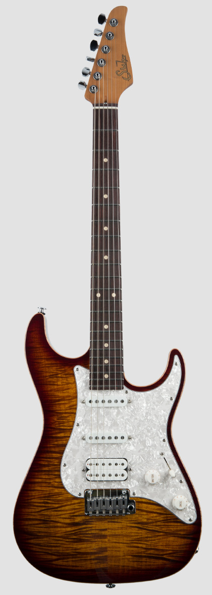 Suhr Guitars Standard Plus, Pau Ferro, Bengal Burst : photo 1
