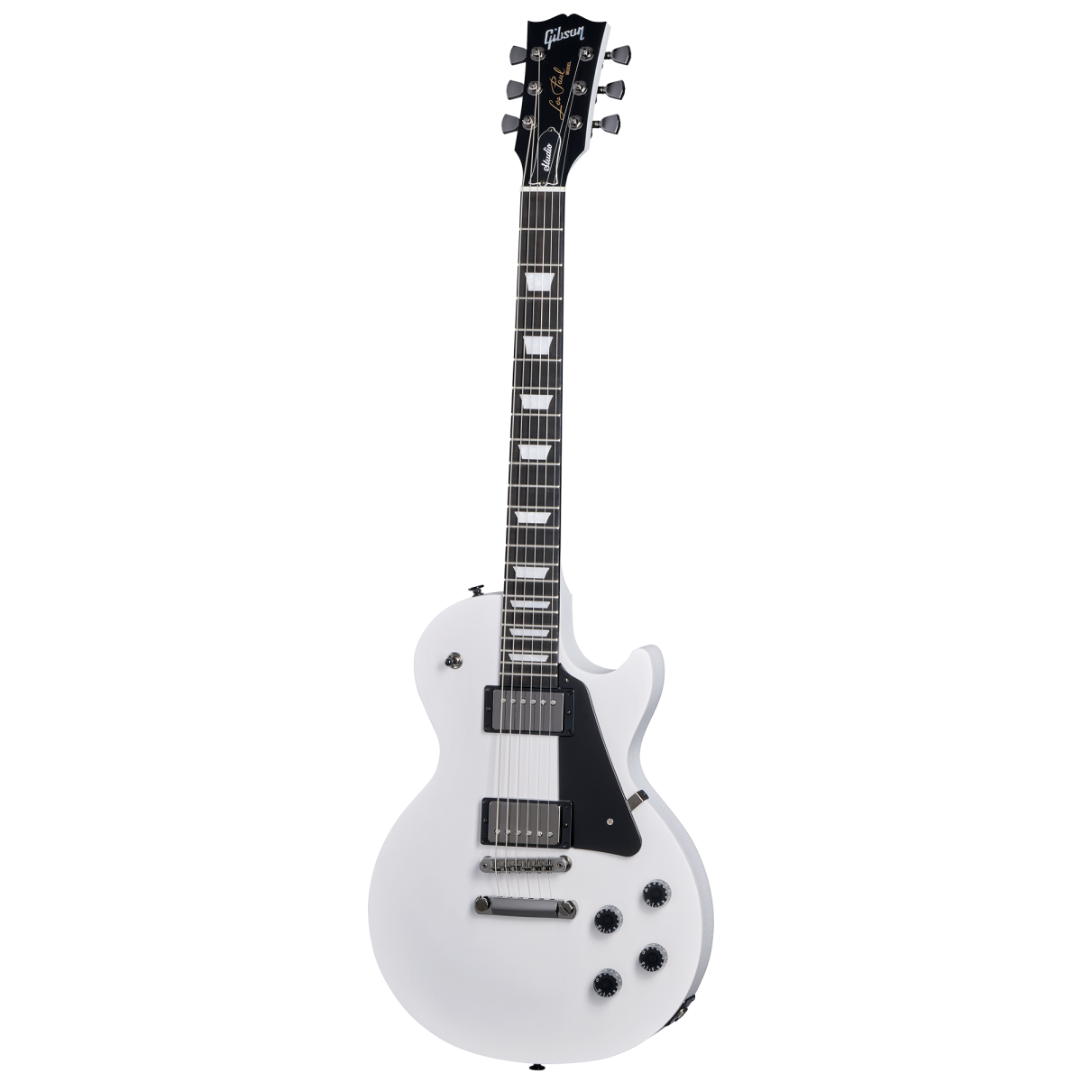 Gibson Les Paul Modern Studio - Abgenutzter weißer Satin : photo 1