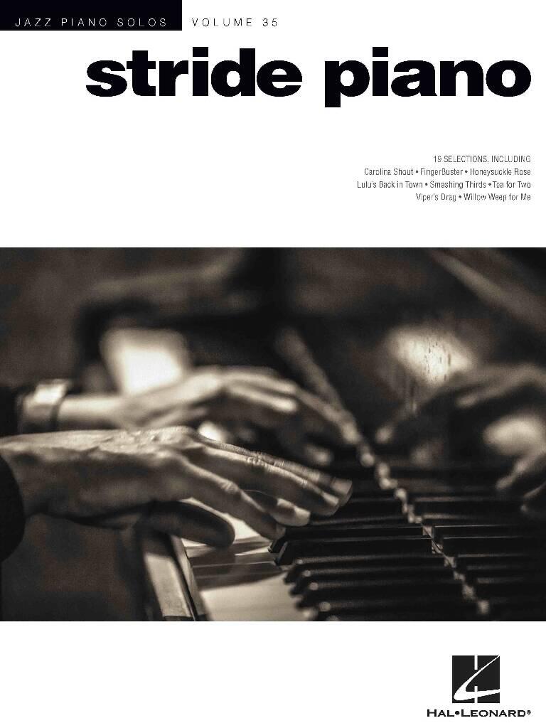 Jazz Piano Solos Volume 35 - Stride Piano : photo 1