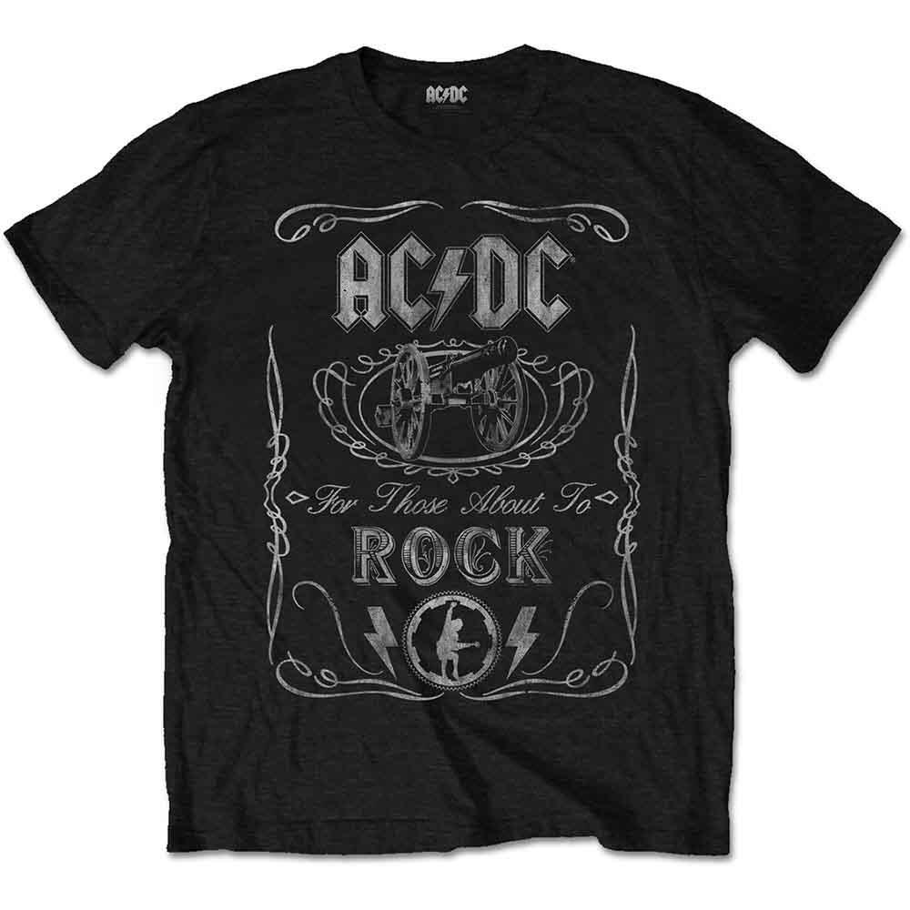 Rockoff AC/DC Unisex T-shirt : Cannon Swig Vintage - Taille S : photo 1
