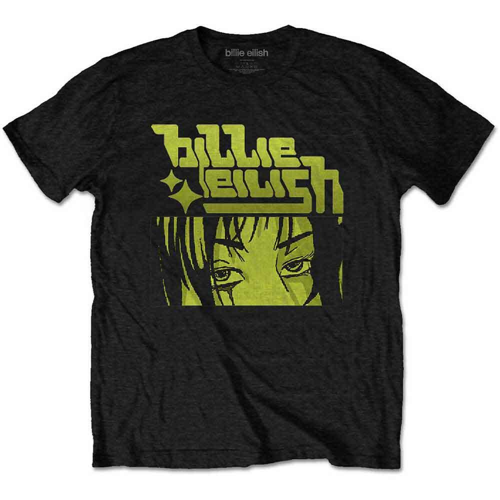 Rockoff Billie Eilish Unisex T-Shirt: Anime Logo - Größe L : photo 1