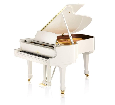 Bechstein Concert A192 Blanc poli-brillant